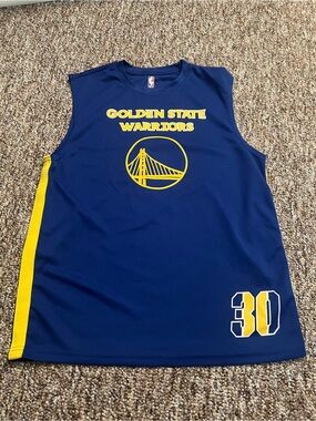 Golden State Warriors NBA Stephen Curry Men’s Swingman Jersey Size Large